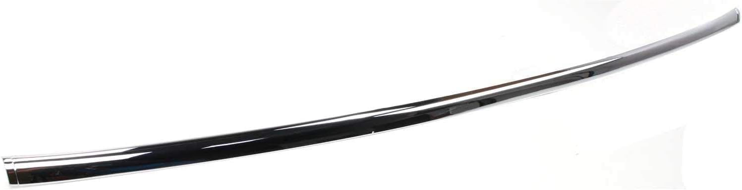Rear Center Bumper Molding Chrome Direct Replacement Compatible With 1998-2002 Lincoln Town Car FO1157243 F8VZ17C830BA