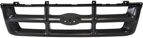 Front Grille Painted Silver Shall And Insert Without Upper Molding Direct Replacement Compatible With 1993-1994 Ford Ranger FO1200313