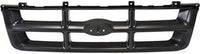 Front Grille Painted Silver Shall And Insert Without Upper Molding Direct Replacement Compatible With 1993-1994 Ford Ranger FO1200313