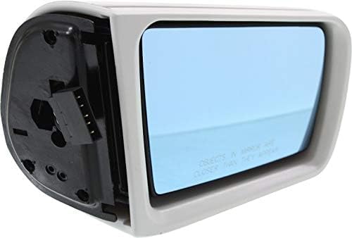 Set Of 2 Front Power Mirror Manual Folding Heated Primed Right & Left Side Direct Replacement Compatible With 1994-2000 Mercedes Benz C-Class 2108106816 2108105716 2108106516