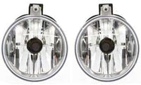 Set Of 2 Front Fog Light Assembly Right Passenger & Left Driver Side Direct Replacement Compatible With 2003-2005 Dodge Neon CH2592129 5303482AF-PFM