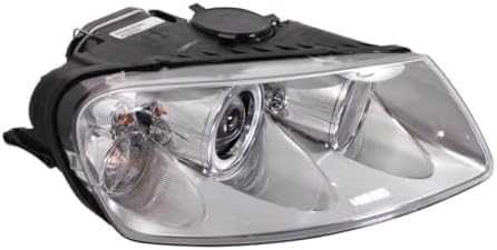 Set Of 2 Front Head Light Assembly Plastic Left Driver & Right Passenger Side Direct Replacement Compatible With 2004-2007 Volkswagen Touareg VW2503132 VW2502132