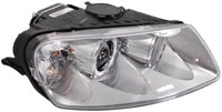 Set Of 2 Front Head Light Assembly Plastic Left Driver & Right Passenger Side Direct Replacement Compatible With 2004-2007 Volkswagen Touareg VW2503132 VW2502132