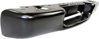 Step Bumper Face Bar Only With Pad Provision Without Mounting Bracket Primed Direct Replacement Compatible With 1998-2004 Chevrolet S10 GM1102414 15007515
