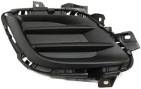 Set Of 2 Front Fog Light Cover Textured Plastic Left Driver & Right Passenger Side Direct Replacement Compatible With 2014-2017 Mazda 6 MA1039130 MA1038130 GHP950C11A GHP950C21A