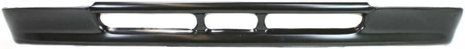Front Bumper Chrome Steel + Lower Valance Primed + Grille Direct Replacement Compatible With 1992-1995 Toyota Pickup 2WD TO1002102 TO1200128 TO1095104 5210135070 5311135070 5391135010