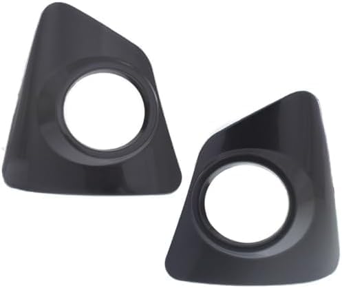Set Of 2 Front Fog Light Molding Primed Plastic Right Passenger & Left Driver Side Direct Replacement Compatible With 2014-2016 Toyota Corolla TO1039172 TO1038172 8148102480