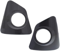 Set Of 2 Front Fog Light Molding Primed Plastic Right Passenger & Left Driver Side Direct Replacement Compatible With 2014-2016 Toyota Corolla TO1039172 TO1038172 8148102480