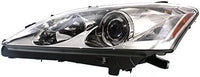 Front Head Light Lens And Housing Halogen Right Passenger & Left Driver Side Direct Replacement Compatible With 2007-2009 Lexus ES350 LX2502134 LX2503134 8117033670 8113033670