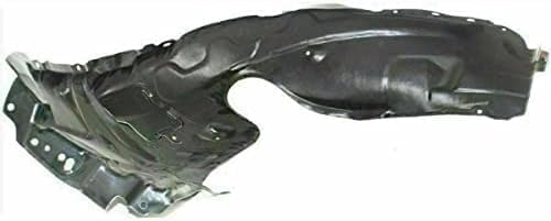 Front Engine Splash Shield Under Covers + Fender Liners Left Driver & Right Passenger Side Direct Replacement Compatible With 2009 Lexus ES350 LX1228105 LX1228106 LX1250116 LX1251116