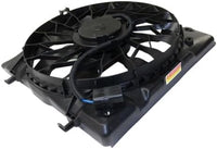 Front Radiator Cooling Fan Assembly Plastic Direct Replacement Compatible with 2016-2020 Kia Optima KI3115147 25380D5280