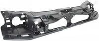 Front Grille Opening Header Panel Thermoplastic & Fiberglass Direct Replacement Compatible With 2000-2007 Ford Taurus FO1221120 1F1Z8A284AA