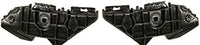 Set Of 2 Rear Bumper Inner Bracket Plastic Left Driver & Right Passenger Side Direct Replacement Compatible With 2009-2013 Toyota Corolla TO1167117 TO1166117 5215702020 5215802010