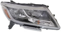 Set Of 2 Front Head Light Assembly Plastic Left Driver & Right Passenger Side Direct Replacement Compatible With 2013-2016 Nissan Pathfinder NI2503221 NI2502221 260103KA0B 260603KA0B