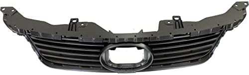 Front Grille Painted Dark Gray Shell And Insert Plastic Direct Replacement Compatible With 2011-2013 Lexus CT200h LX1200139 5311176900