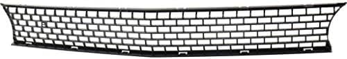 Front Grille Textured Shell And Insert Plastic Direct Replacement Compatible With 2015-2020 Dodge Challenger CH1200399 6PB51RXFAA