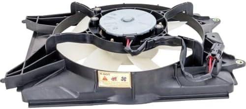 Front A/C Condenser Cooling Fan Assembly Plastic Direct Replacement Compatible with 2012-2015 Honda Civic / 2013-2015 Acura ILX HO3115159 19030RSJE01-PFM