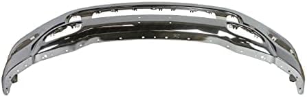 Front Bumper Chrome + Lower Valance Textured + End Extension Primed + Fog Lights With Bezel And Bracket Left & Right Side Direct Replacement Compatible With 2019-2024 Ram 1500