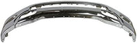 Front Bumper Chrome + Lower Valance Textured + End Extension Primed + Fog Lights With Bezel And Bracket Left & Right Side Direct Replacement Compatible With 2019-2024 Ram 1500