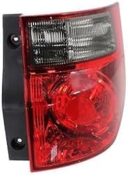 Set Of 2 Tail Light Lens And Housing Plastic Left Driver & Right Passenger Side Direct Replacement Compatible With 2003-2008 Honda Element HO2819125 HO2818125 33551SCVA01