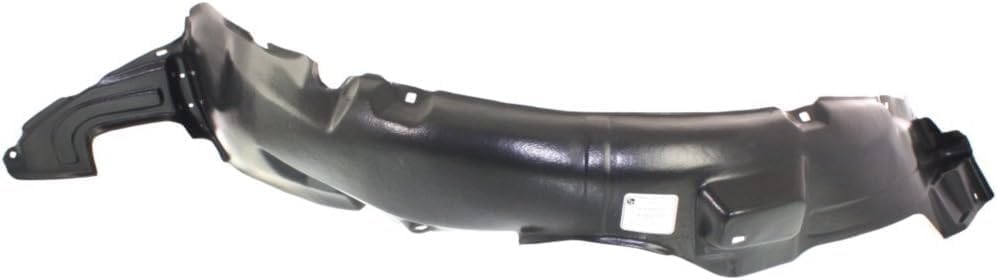 Front Fender Liner Right Passenger Side Direct Replacement Compatible With 2007-2010 Hyundai Elantra HY1251112 868122H010