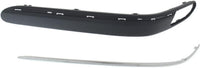 Front Bumper Molding Primed Left Driver Side Direct Replacement Compatible With 2001-2007 Mercedes Benz C-Class MB1058104 2038852121