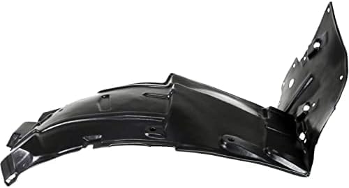 Set Of 2 Front Section Fender Liner Left Driver & Right Passenger Side Direct Replacement Compatible With 2003-2007 Infiniti G35 IN1251106 IN1250106 63844AM800 63845AM800