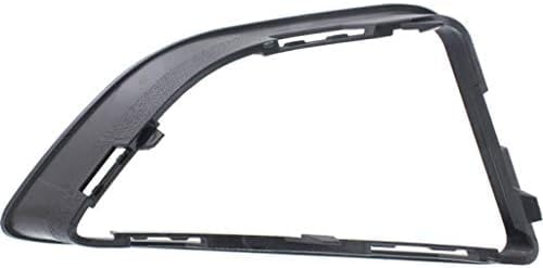 Set Of 2 Front Fog Lamp Molding Textured Left Driver & Right Passenger Side Direct Replacement Compatible With 2010-2012 Ford Fusion FO1039121 FO1038121 AE5Z17E810EA