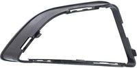 Set Of 2 Front Fog Lamp Molding Textured Left Driver & Right Passenger Side Direct Replacement Compatible With 2010-2012 Ford Fusion FO1039121 FO1038121 AE5Z17E810EA