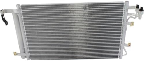 Front AC Condenser Aluminum Core Direct Replacement Compatible With 2004-2009 Kia Spectra KI3030122 KI3030115 976062F001 976062F000