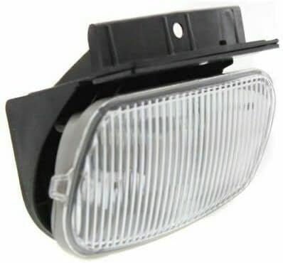 Front Bumper Chrome + Lower Valance Textured + Fog Lights + Brackets Right Passenger & Left Driver Side Direct Replacement Compatible With 1999-2000 Ford Ranger FO1002361 FO1095172