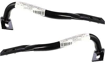 Front Bumper Primed Steel + Lower Valance Air Deflector + Extension Textured + Bracket Set Of 6 Direct Replacement Compatible With GMC Sierra 1500 2007-2013 GM1015100 GM1002832