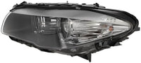 Front Headlight Assembly Halogen Left Driver Side Direct Replacement Compatible With 2011-2013 BMW 5-Series BM2502174 63117203243