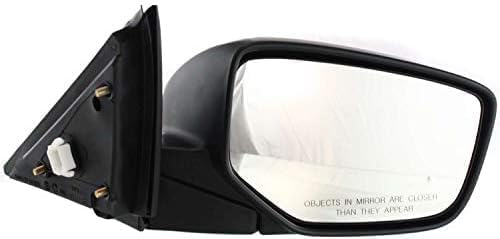 Set Of 2 Front Power Mirrors Manual Folding Non-Heated Primed Left Driver & Right Passenger Side Direct Replacement Compatible With 2008-2012 Honda Accord HO1320230 HO1321230