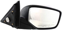 Set Of 2 Front Power Mirrors Manual Folding Non-Heated Primed Left Driver & Right Passenger Side Direct Replacement Compatible With 2008-2012 Honda Accord HO1320230 HO1321230