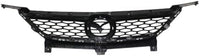 Front Upper Grille Chrome Shell And Insert Without Logo Direct Replacement Compatible With 2010-2012 Mazda CX-9 MA1200190 TE6950710B