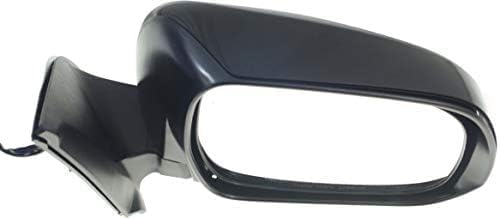 Set Of 2 Front Power Mirror Manual Folding Non-Heated Primed Plastic Left Driver & Right Passenger Side Direct Replacement Compatible With 2012-2015 Toyota Tacoma TO1321283 TO1320283
