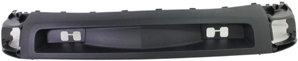 Front Bumper Lower Valance Air Deflector Textured Black Direct Replacement Compatible With Chevrolet Silverado 2500 HD 3500 HD 2007-2010 GM1092202 15915505
