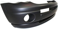 Front Bumper Cover Primed + Lower Valance Air Dam Textured Direct Replacement Compatible with 2002-2005 Dodge Ram 1500 2500 3500 CH1000463 CH1090125 5073001AF 55077337AD 55077337AB