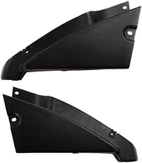 Set of 2 Front Engine Splash Shield Under Covers Right Passenger & Left Driver Side Direct Replacement Compatible with 2008-2013 BMW M3 BM1228183 BM1228182 51757896420 51757896419