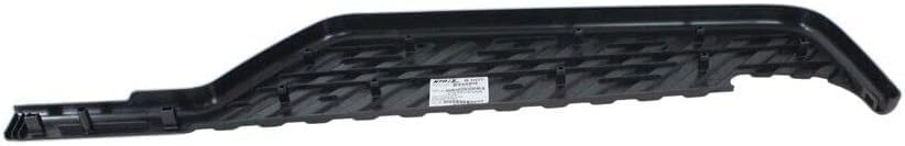 Rear Bumper Step Pad Center + Right Passenger & Left Driver Side Textured Plastic Direct Replacement Compatible With 2004-2015 Nissan Titan NI1196100 NI1197100 NI1191100 850637S200