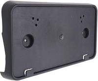 Front License Plate Bracket Textured Plastic Direct Replacement Compatible with 2011-2015 Ford Explorer FO1068136 BB5Z17A385BA