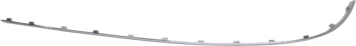 Set Of 2 Rear Bumper Outer Impact Strip Molding Chrome Left Driver & Right Passenger Side Direct Replacement Compatible With 2003-2006 Mercedes Benz E-Class 21188003129744
