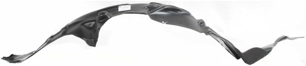 Front Fender Liner Left Driver Side Direct Replacement Compatible With 1998-2000 Toyota Corolla TO1246103 5387602030