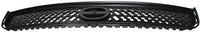 Front Grille Assembly Textured Black Shell And Insert Plastic Direct Replacement Compatible With 2008-2010 Scion tC SC1200106 5310121900 5310121110