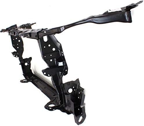 Front Radiator Support Assembly With Hood Latch Steel Direct Replacement Compatible With 2009-2013 Toyota Corolla TO1225283 5320102250-PFM