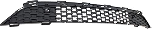 Front Bumper Grille Square Mesh Design With Parking Aid Sensor Holes Direct Replacement Compatible With 2015-2022 Chrysler 300 CH1036148 68245344AD