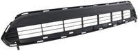 Front Bumper Lower Grille Textured Plastic Direct Replacement Compatible With 2011-2013 Toyota Highlander TO1036130 531120E070