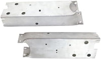 Set Of 2 Front Bumper Bracket Impact Aluminum Right Passenger & Left Driver Side Direct Replacement Compatible With 2015-2018 BMW X4 / 2011-2017 X3 BM1067109 BM1066109 51647274660