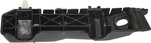 Set Of 2 Front Bumper Bracket Plastic Left Driver & Right Passenger Side Direct Replacement Compatible With 2010-2013 Kia Forte KI1067106 KI1066106 865141M000 865131M000
